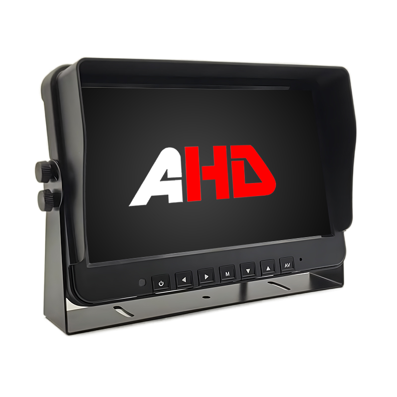 Monitor de veículo AHD com entradas 2AV de 10,1 polegadas