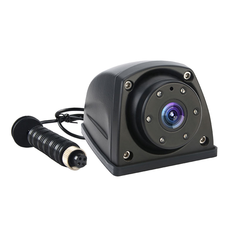 Câmera de visão lateral 1080P AHD para caminhões com grande angular de 140 graus e IP69K