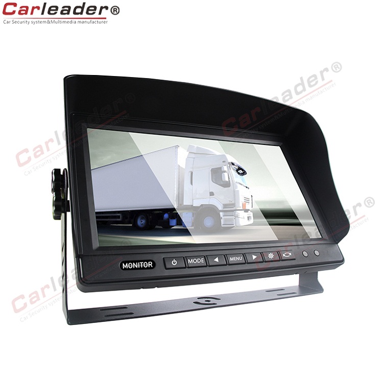 Monitor Caravan Lcd de 10 polegadas com câmera