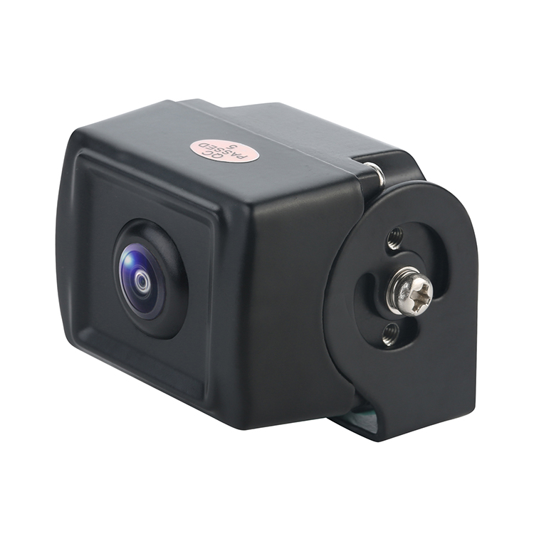 Mini câmera traseira para veículos com ângulo amplo de 160 ° com IP69K para caminhões e veículos comerciais