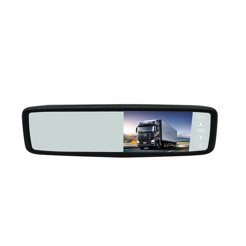 Monitor original especial do espelho retrovisor do carro do OEM de 4,3 polegadas