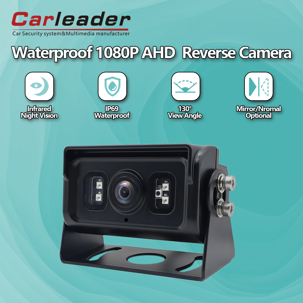 Nova câmera reversa de carro de visão noturna AHD 1080p
