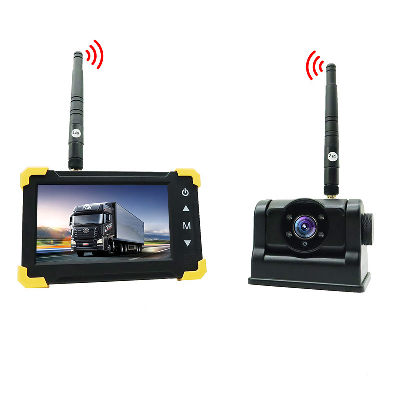 Carleader 5 polegadas Recarregável Sistema de Monitoramento sem fio digital - seu parceiro de confiança para dirigir mais seguro.