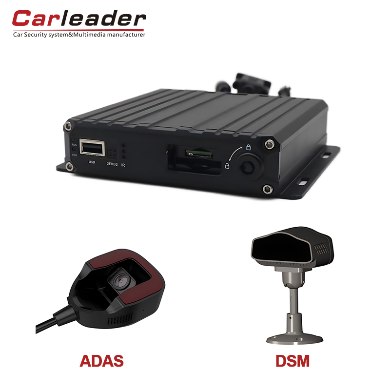 Carleader 4CH AI Intelligent Mobile DVR com DSM e Câmera ADAS - Smart Life, Smart Drive