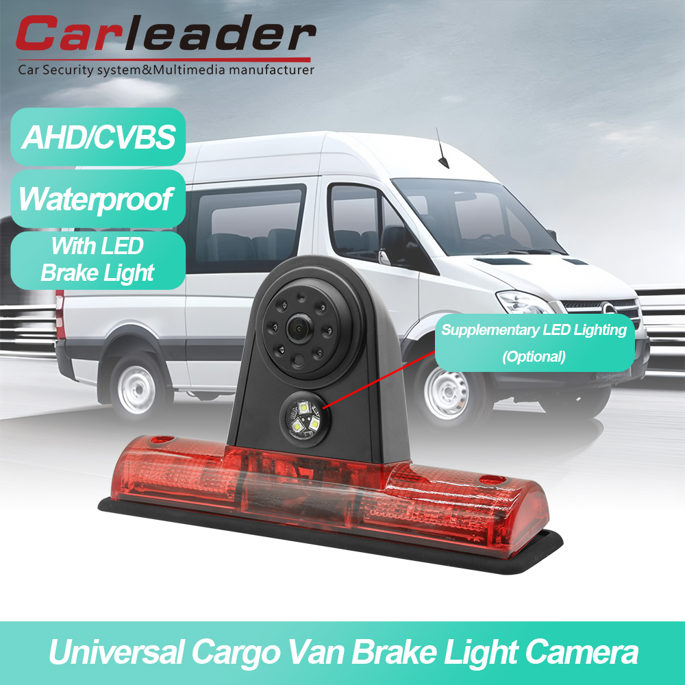Carleader Nova câmera universal de luz de freio para van de carga – Segurança e visibilidade aprimoradas