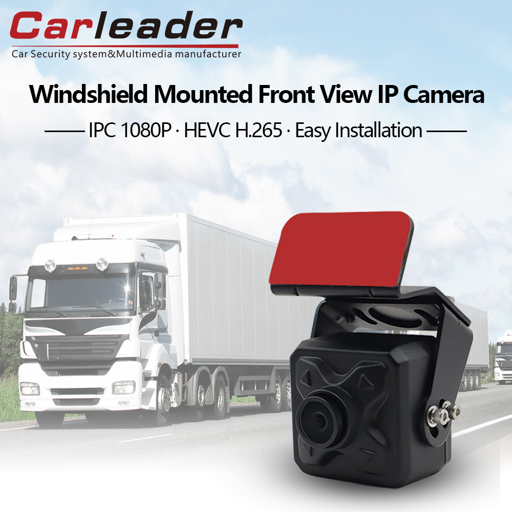 Câmera IP de visão frontal para montagem em pára-brisa Carleader HD 2MP