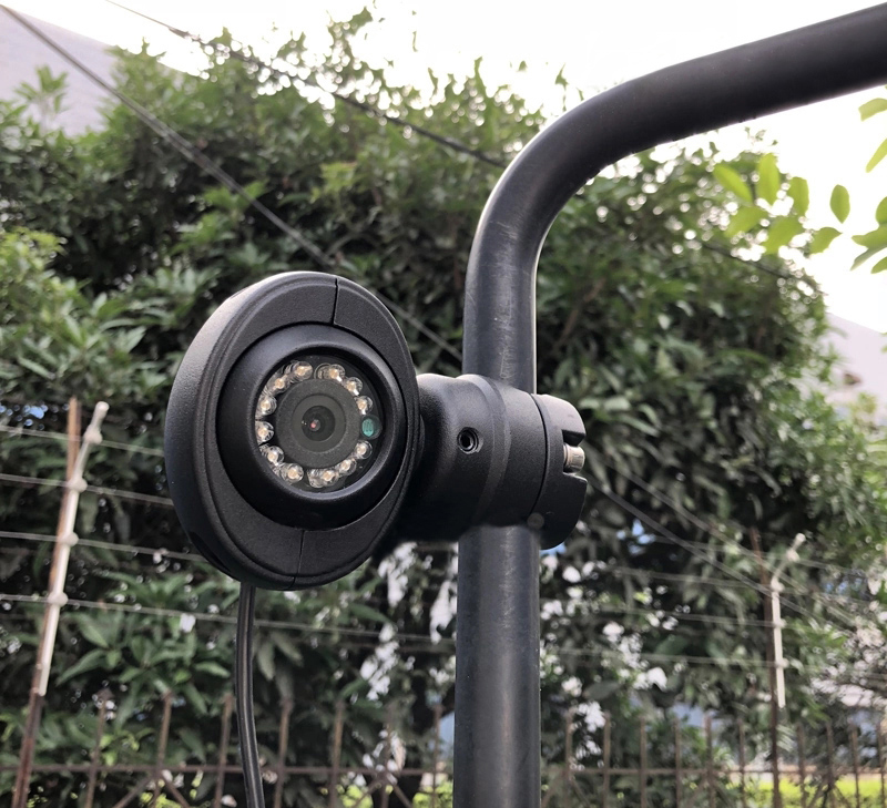 Câmera de montagem em espelho com vista lateral para caminhão pesado Carleader AHD 1080P