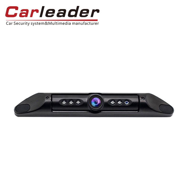 Carleader apresenta câmera de placa de carro com mini BMW e conector de 4 pinos para visão traseira do veículo
