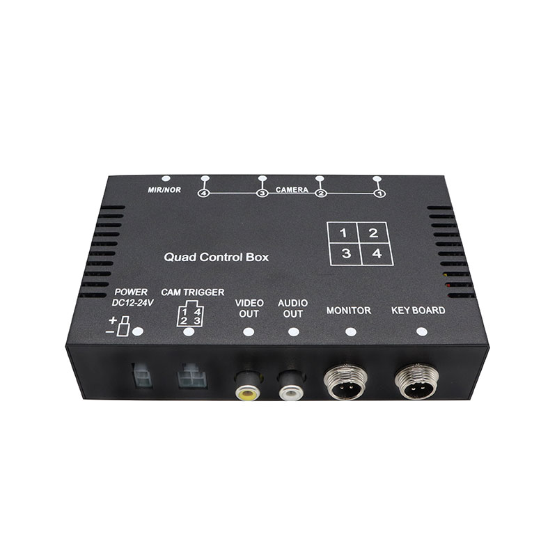 Como uma caixa de controle de vídeo de veículo 4CH simplifica sistemas multicâmeras para caminhões