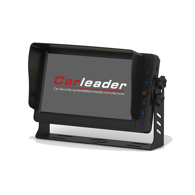 Precisa de um monitor AHD de 7 polegadas para várias câmeras de veículos?