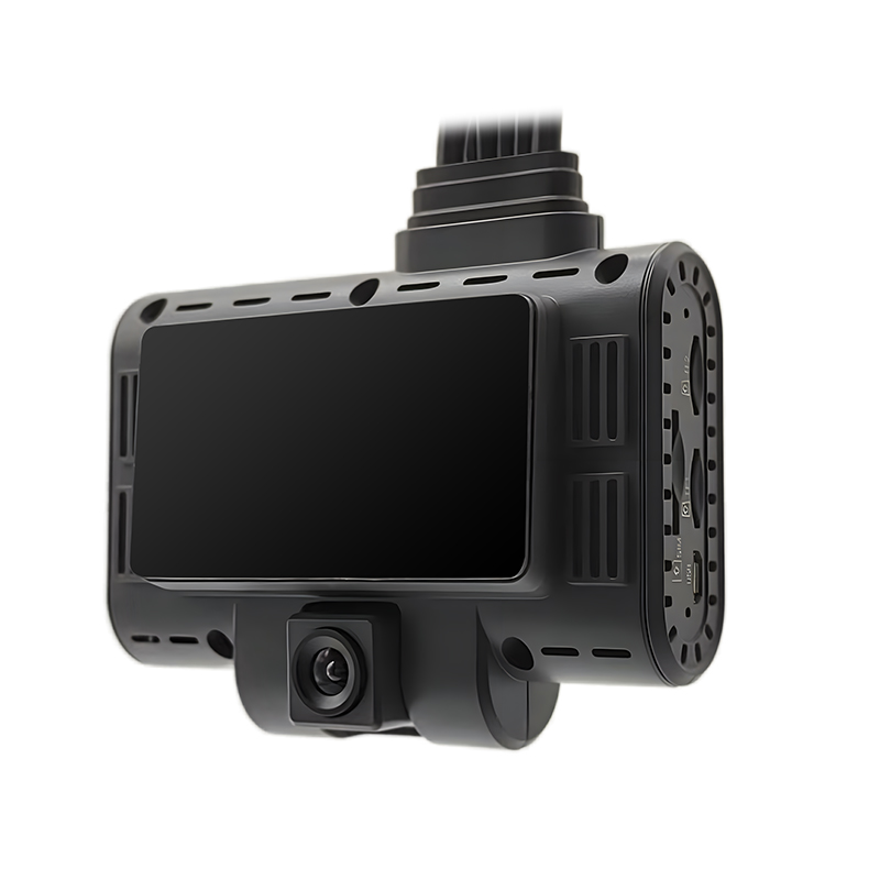 Câmera 3CH DVR AI Dash com 4G GPS, ADAS, DSM e WiFi para veículos de frota