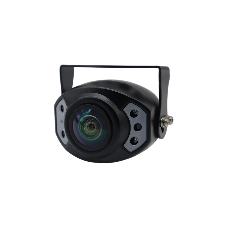 4 IR LED impermeável mini câmera de visão traseira preta