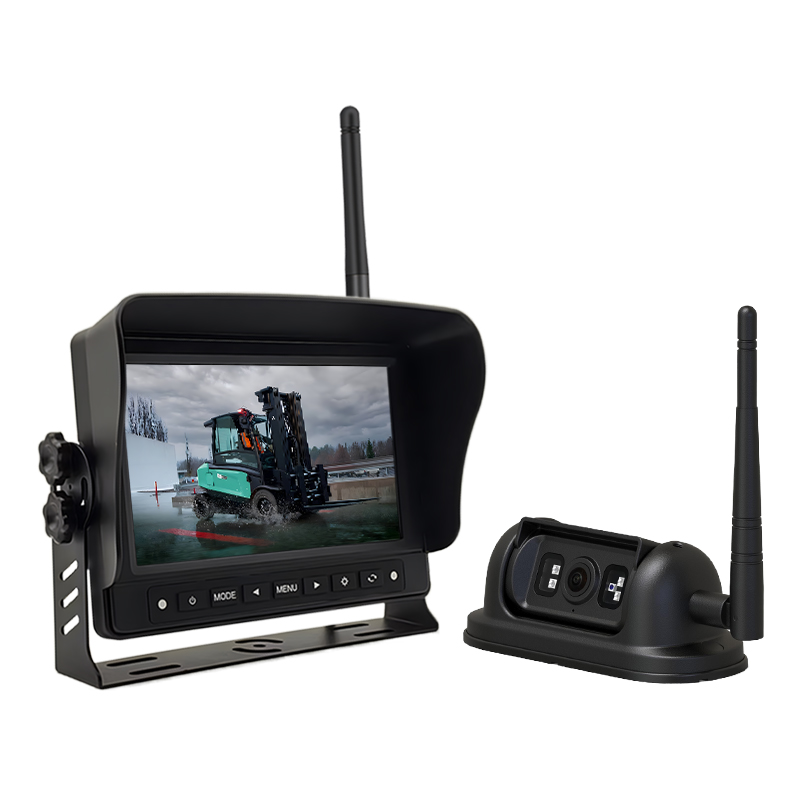 Sistema de monitoramento impermeável sem fio digital de 7 polegadas 2.4g