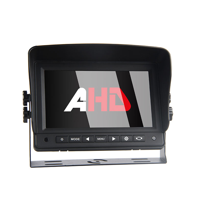 Monitor de reversão de carro de 7 polegadas, exibição de vídeo HD digital