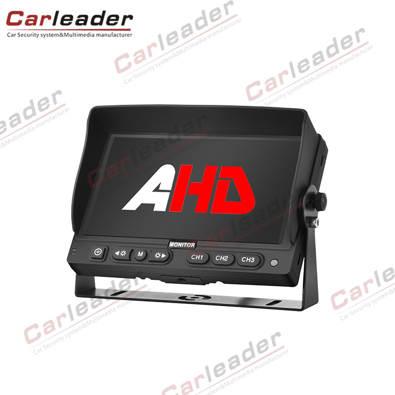 Monitor de carro HD digital de 7 polegadas