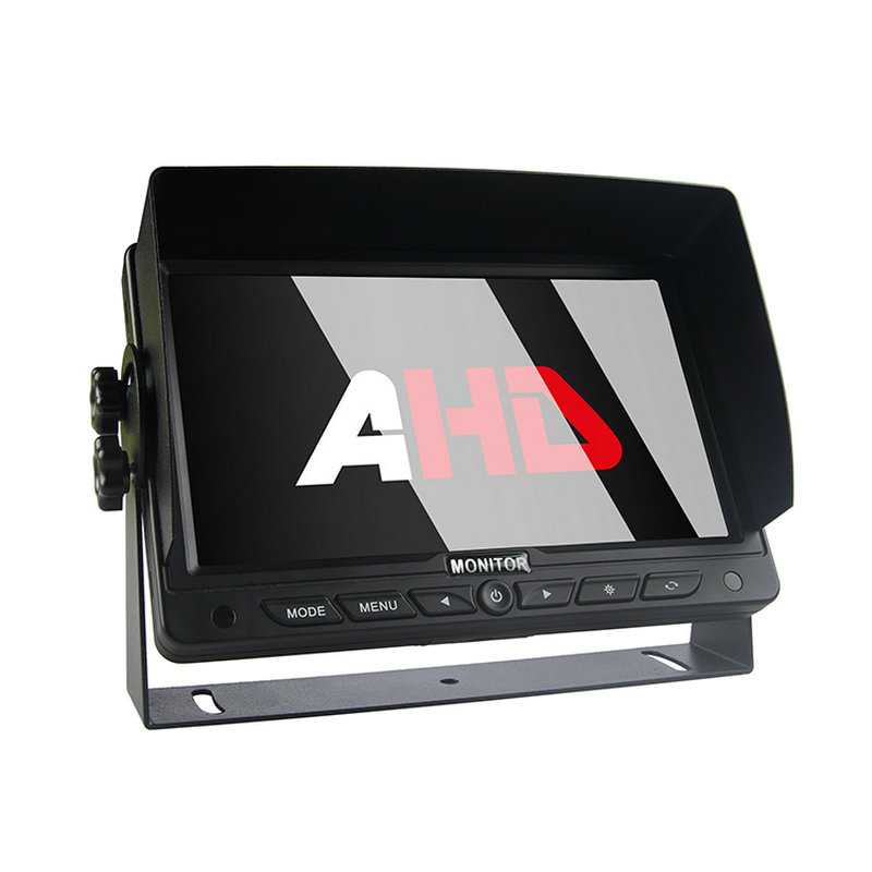 Monitor de carro digital TFT LCD HD de 7 polegadas