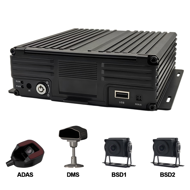 Suporte DVR móvel 8CH AI HDD ADAS+DMS+BSD