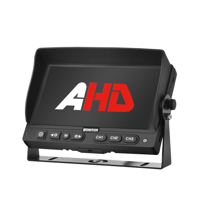 Visor de monitoramento de veículo digital HD colorido de 9 polegadas