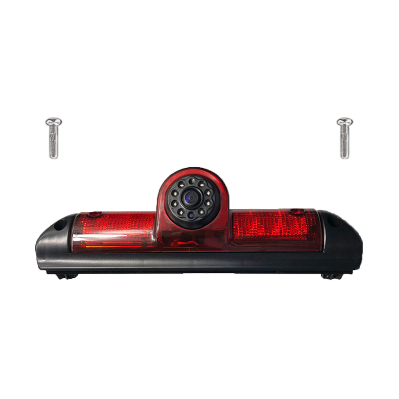Ahd câmera de visão traseira com luz de freio à prova d'água para fiat ducato peugeot boxer citroen jumper van 2006-2018