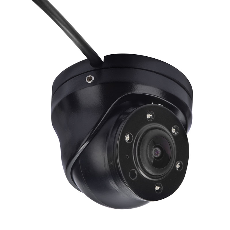Câmera dome IP69K com câmera de veículo de visão noturna AHD 1080P de 5 LEDs