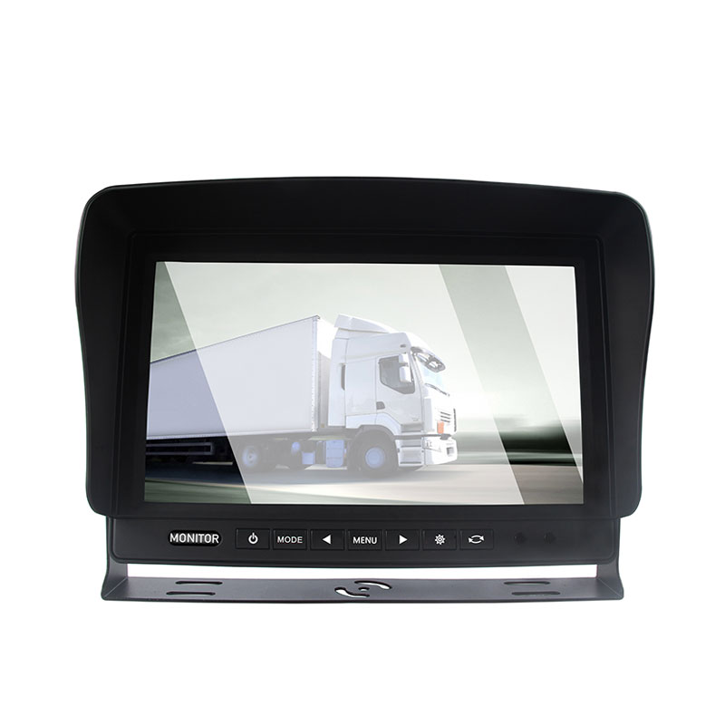 Monitor Caravan Lcd de 10 polegadas com câmera